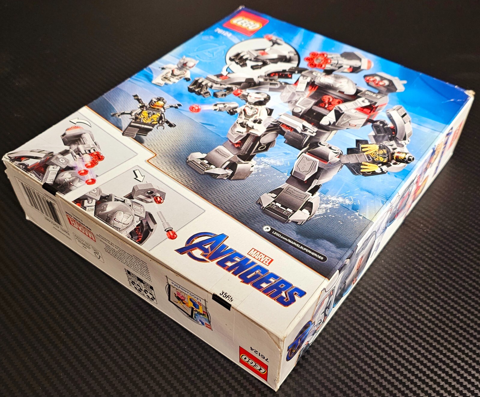 LEGO MARVEL AVENGERS War Machine Buster 76124 RETIRED New Sealed Box