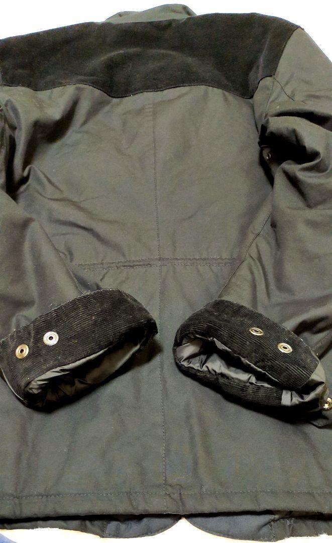Barbour KYLE WAX Oiled Jacket Coat cotton black size L Barbour KYLE WAX Oiled Jacket Coat cotton black size L