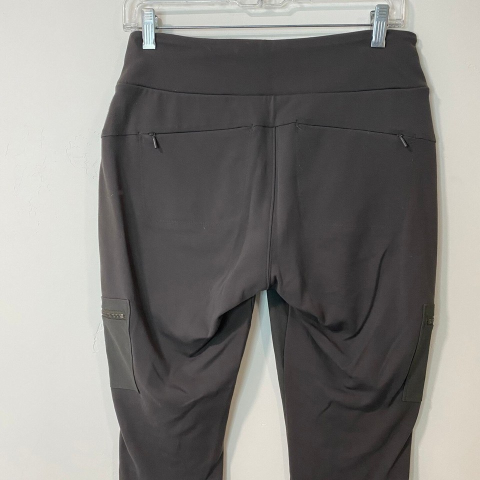 Athleta Women's Pants Leggings Headlands Hybrid Cargo Tight Green 8