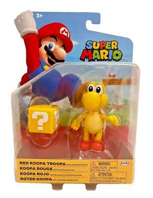 Jakks Nintendo Super Mario Brothers RED KOOPA TROOPA w/ Propeller 5 ...