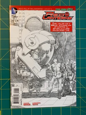 Red Lanterns #22 - Sep 2013 - Limited 1:25 Incentive Variant Cover - (149A)