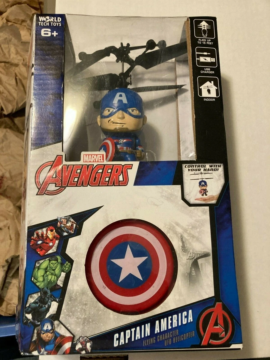 MARVEL AVENGER Captain America Flying Character UFO Helicopter