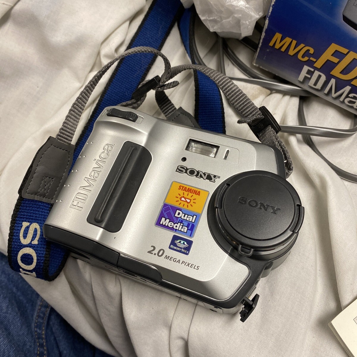 Mvc Fd5 Sony Fd Mavica Camera Cámaras Digitales Mavica De Sony