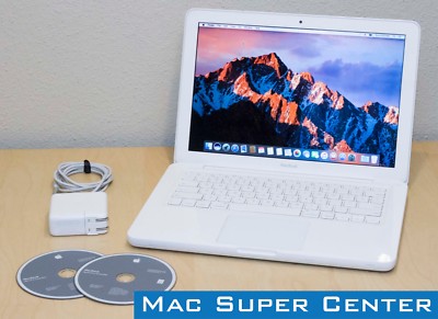 Apple MacBook Unibody 13.3'' - 2.4GHz Intel C2D| 4GB RAM| 250GB HD| macOS Sierra