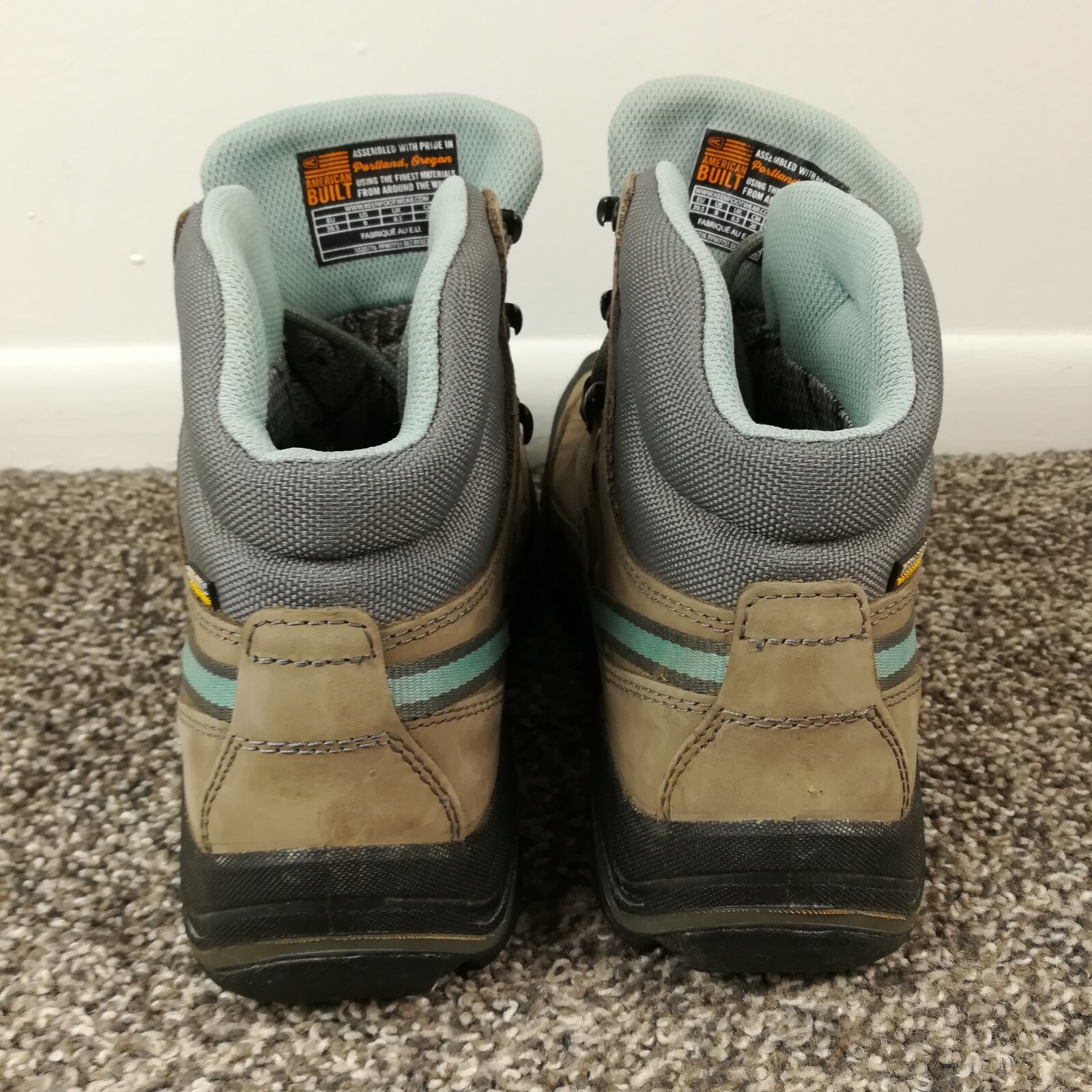 Scarpe da trekking Keen Durand II Mid 1020776 stringate in pelle donna taglia 9