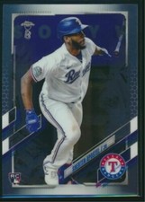 2021 Topps Chrome Ben Baller #126 Sherten Apostel ROOKIE Rangers RC