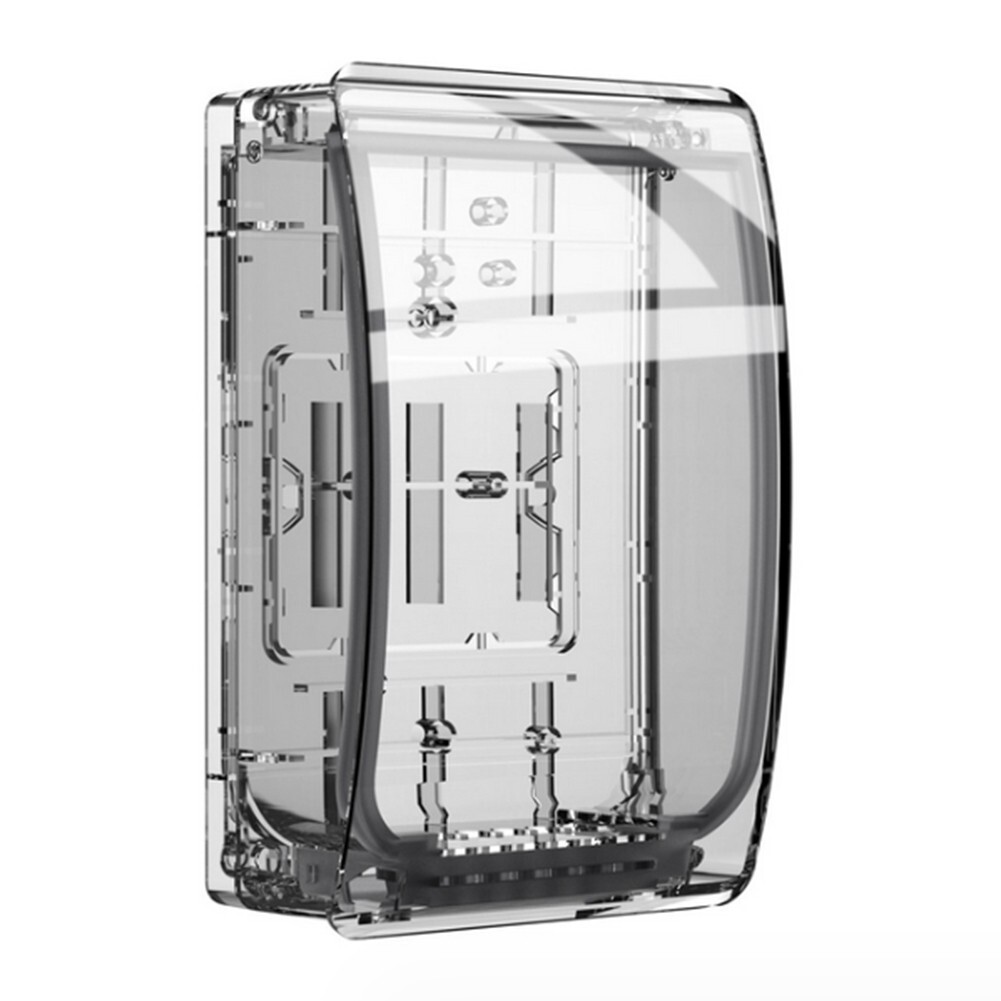 Clear Cover Junction Box for Sonoff Devices Waterproof and Impact