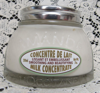 L'Occitane Amande Almond Milk Concentrate Smoothing Lotion 7oz 200ml  NEW