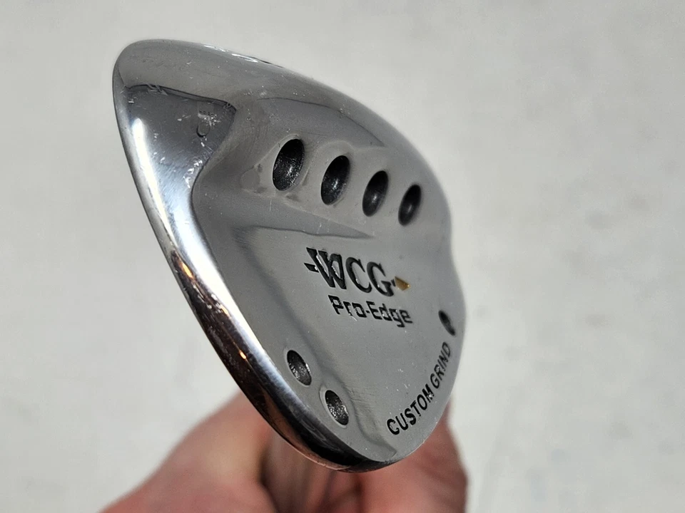 Warrior WCG Pro Edge 60° Lob Wedge diestro eje de rifle de acero agarre de guerrero 36" en muy buena condición Foto 4 de 4