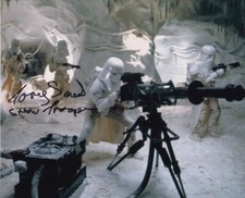 TONY SMART signed Autogramm 20x25cm STAR WARS in Person autograph COA