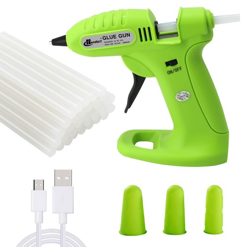 Hot Glue Gun Kit with 30 Glue Stick Fast Preheating Hot Melt High Temp for Craft - Picture 18 of 19
