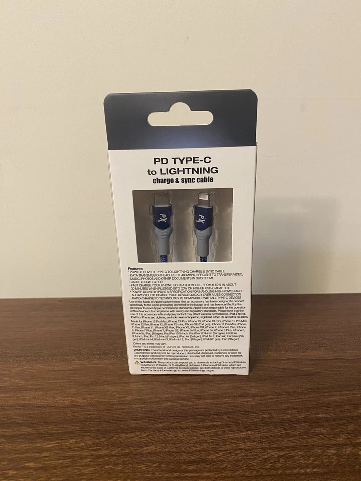 Powerxcel Type c charge & sync cable for Apple - Image 2 of 4