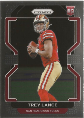 #ad #ad 2021 Panini Prizm Trey Lance RC Rookie #333 $1.95