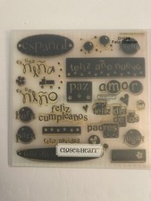 CTMH Close To My Heart My Acrylix  D1029 Feliz Ocasion Stamps RS3