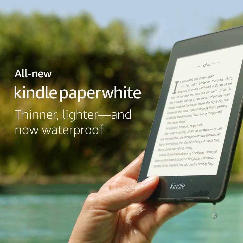 Kindle Paperwhite Waterproof 8GB Kindle Paperwhite 4 300 Ppi Ebook E-Ink Screen-image