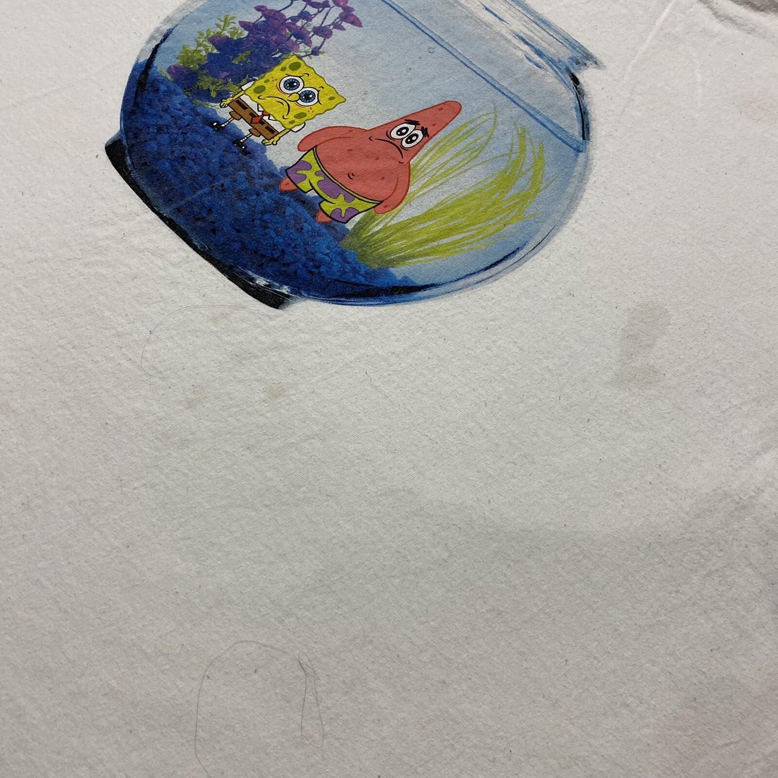 Spongebob Squarepants Patrick Star Fish Bowl T-Sh… - image 3