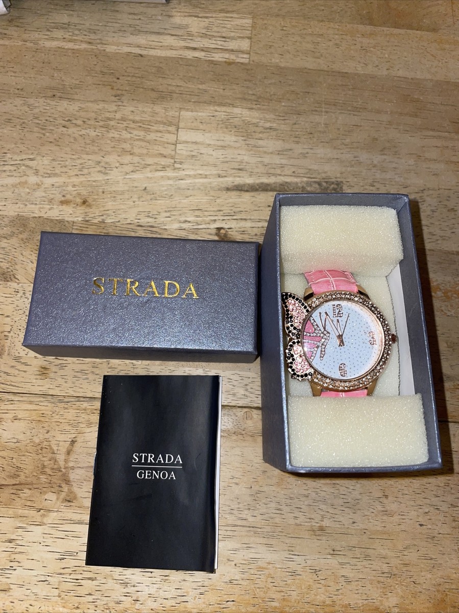 Strada Butterfly & Flower Women\'s Watch Strada Women main image 4