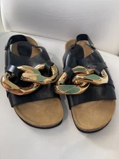 Rick Ross’ J.W. Anderson "Chain-Link Slingback" Sandals Size 45