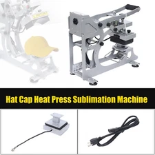 Heat Press Machine Clamshell Heat Transfer DIY Digital Golf Hat Cap Printing