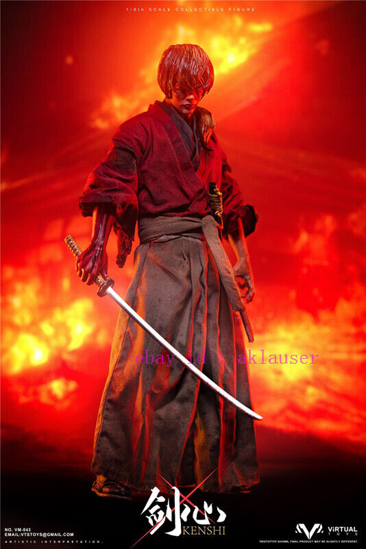 Vts toys Vm-043b 1/6 Himura Kenshin luxury Version Action Vts toys Vm-043b 1/6 Himura Kenshin luxury Version Action