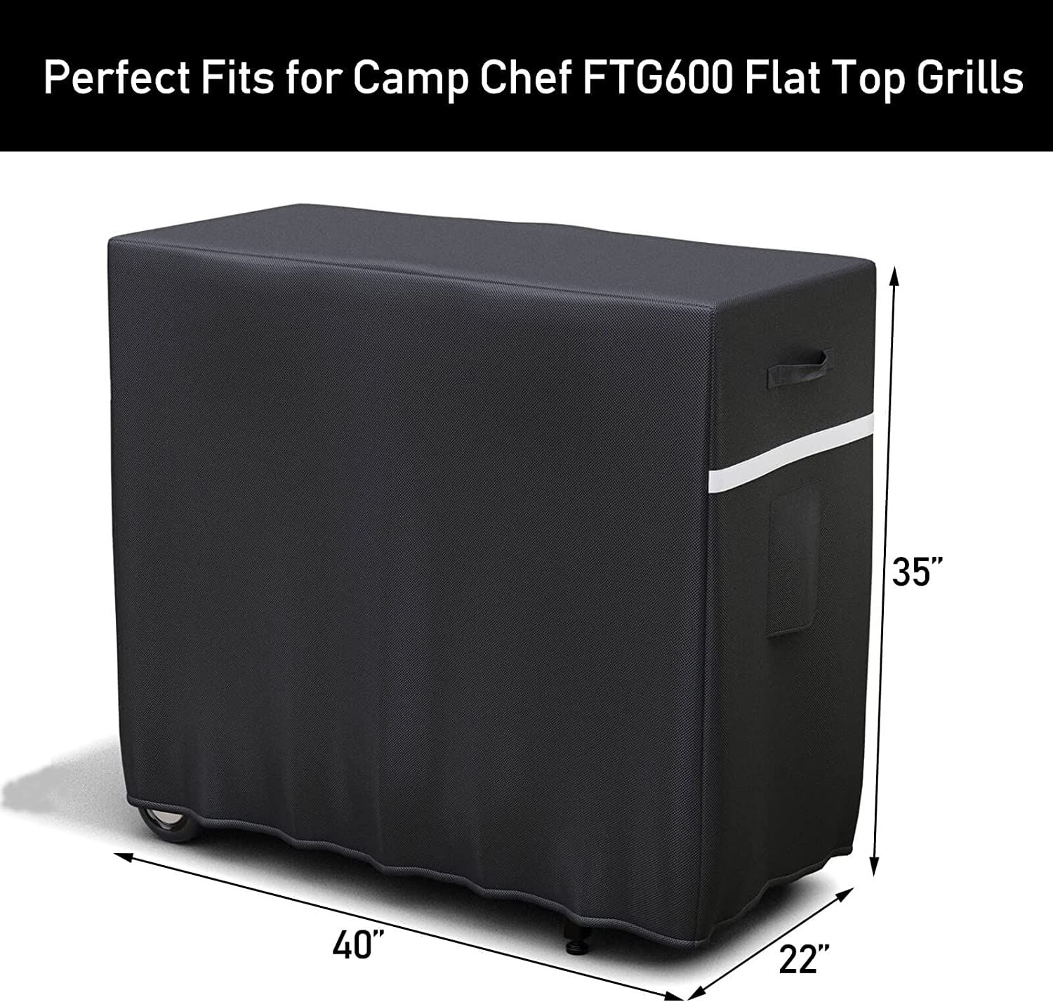 Grisun Ftg600 Griddle Cover for Camp Chef Flat Top Grill Patio Cover