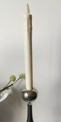 2 Vases fonte aluminium style Anna Everlund georg jensen designer decoration