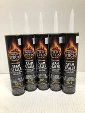 Black  Seam Sealer 5 tubes  Auto Body Professional Grade