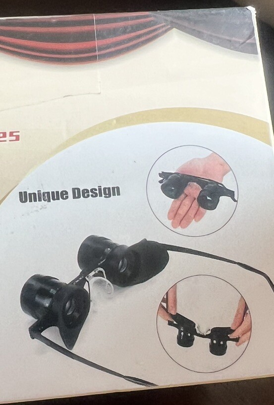 SPORTNOCULARS HandsFree Binocular Glasses for Opera,Fishing,Sports