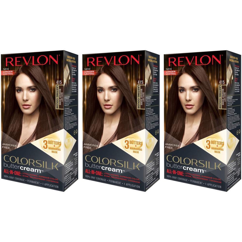 Silk Buttercream Hair Dye, #415 Dark Soft Mahogany Brown
