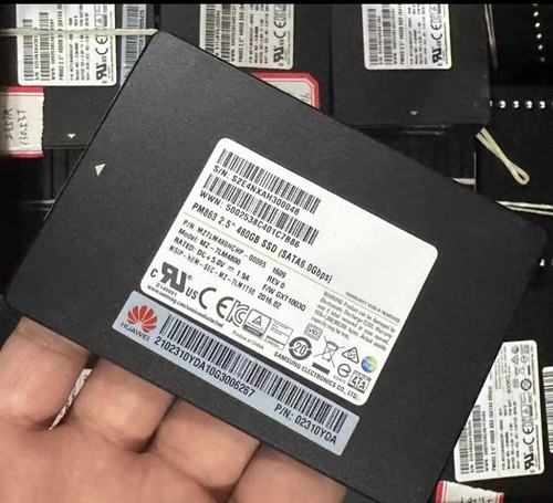 SAMSUNG PM863 480GB SSD SATA 6.0Gbps 2.5" MZ-7LM4800 MZ7LM480HCHP-00005 GXT1003Q