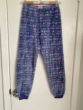 Calvin Klein Fuzzy Pajamas Bottom For Girls Size M