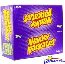 2010 Topps Wacky Packages Series 7 MASSIVE 24 Pack Factory Sealed Retail Box!
