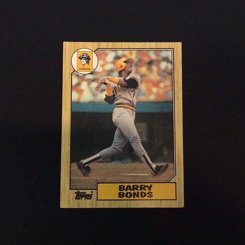 1987 Topps #320 Barry Bonds RC