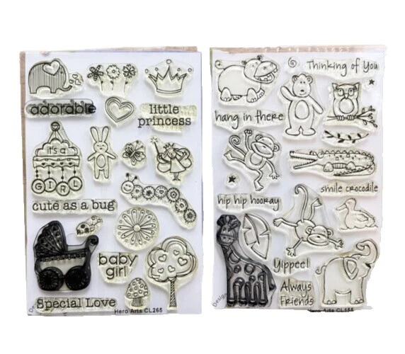 Hero Arts Acrílico Bebés y Niños Cross stamps