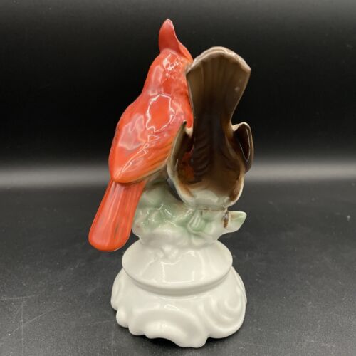 Figurina Cardinale Uccellino - Gerold & Co TETTAU Baviera Germania Ovest - coppia uccellini - Foto 3 di 9