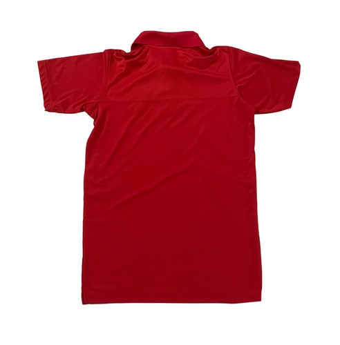 Camisa Polo Chicago Blackhawks Para Hombres Pequeña ALTA Roja con Logo NHL Hockey - Imagen 7 de 8