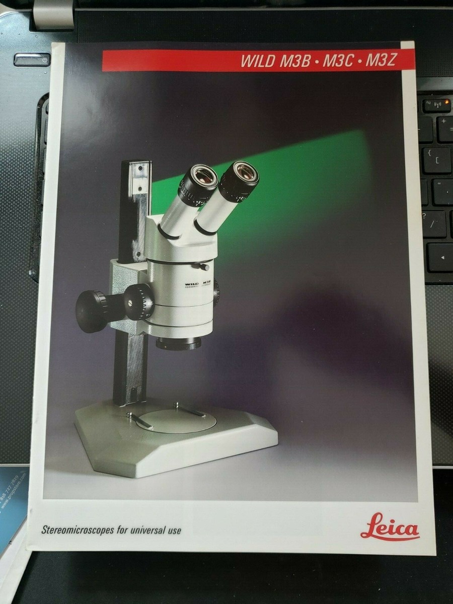 Wild M3B M3C M3Z Leica Stereomicroscopes Catalog