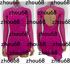 New Ice Figure Skating Dress, Figure Skating Dress For Competition 5393