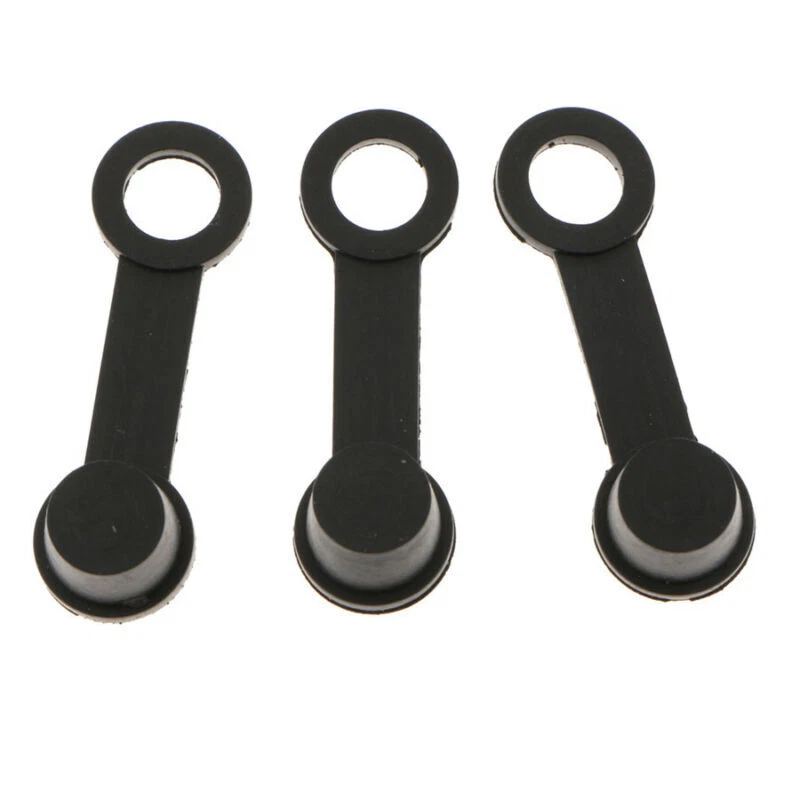 Tapas de goma de tornillo universales de 8 mm para pinzas de freno de válvula de purga cilindros esclavos Foto 2 de 4