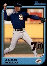 2017 Bowman 70th Anniversary Buybacks Bronze 1997 #173 Juan Melo San Diego