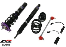 D2 Racing RS Coilovers 36 WAY Adjustable For 18-22 Accord, 17-22 Civic W/bypass