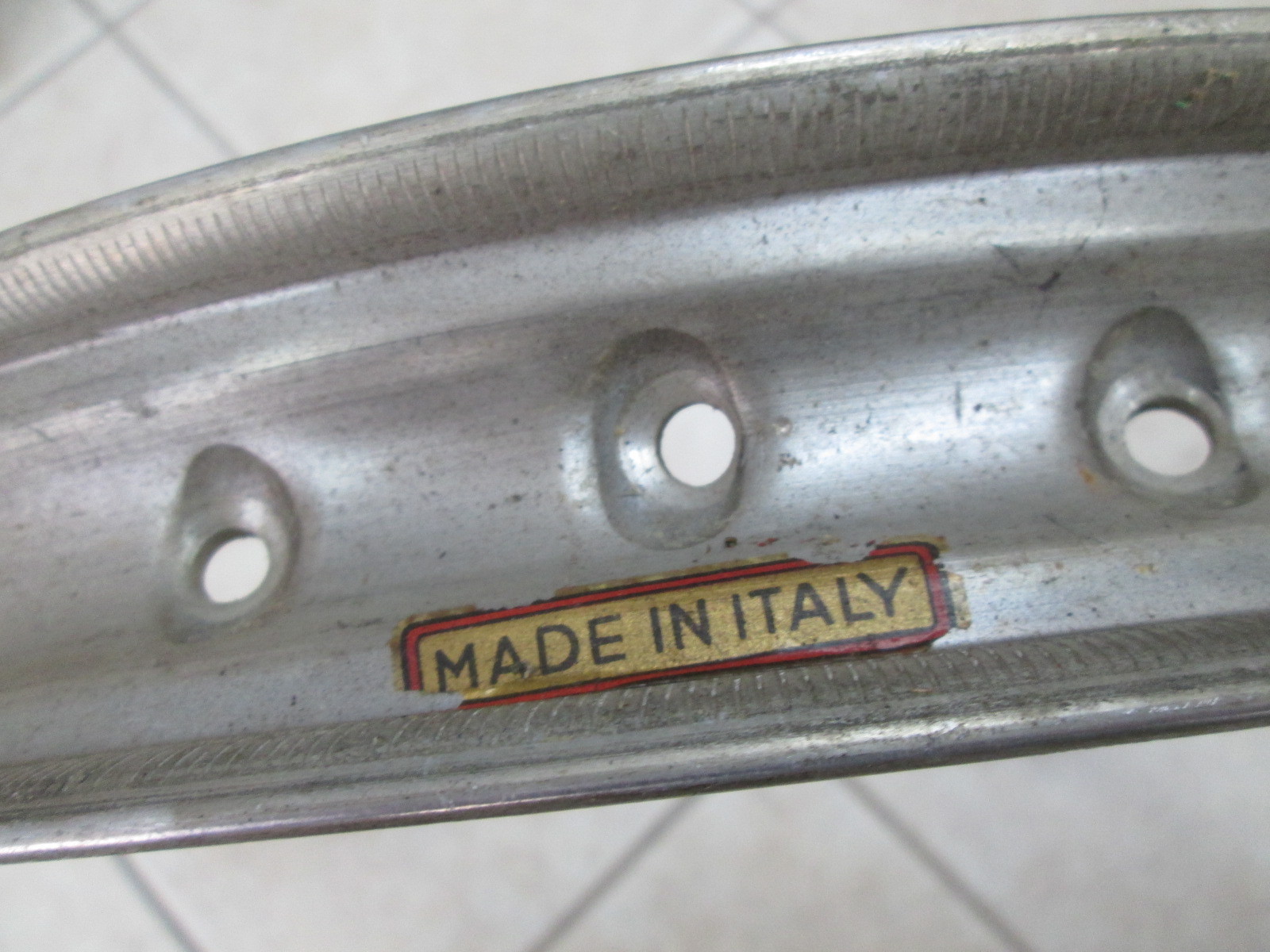 Vintage Borrani WM019 WM0 19" RM01/4530 1.40x19 140x19 Motorcycle