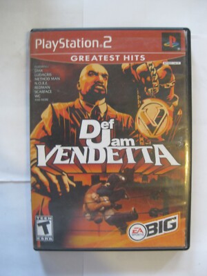 Def Jam Vendetta (Sony PlayStation 2, 2003), PS2 missing manual