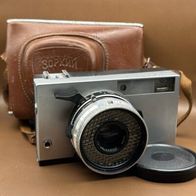 Zorki-10 Film Camera USSR Vintage, 35 mm. Lens Industar-63, 2,8/45  6700396