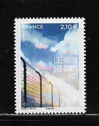 france 2025 July 23 1944 the Majdanek extermination camp Soviet troops 1v mnh - 第 1/1 張圖片