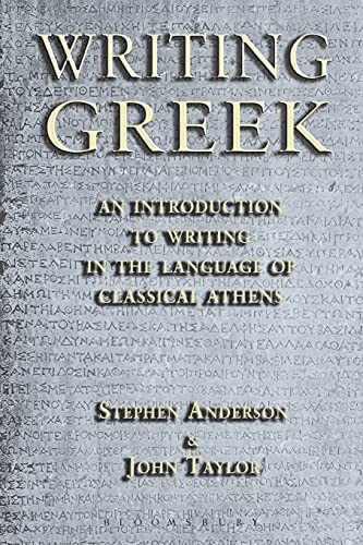 Writing Greek,John Taylor