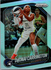 DiJonai Carrington Silver Prizm ( 2025 Panini WNBA Prizm #9 Lynx NM )