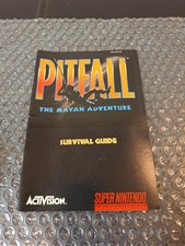 Pitfall The Mayan Adventure Super Nintendo SN...