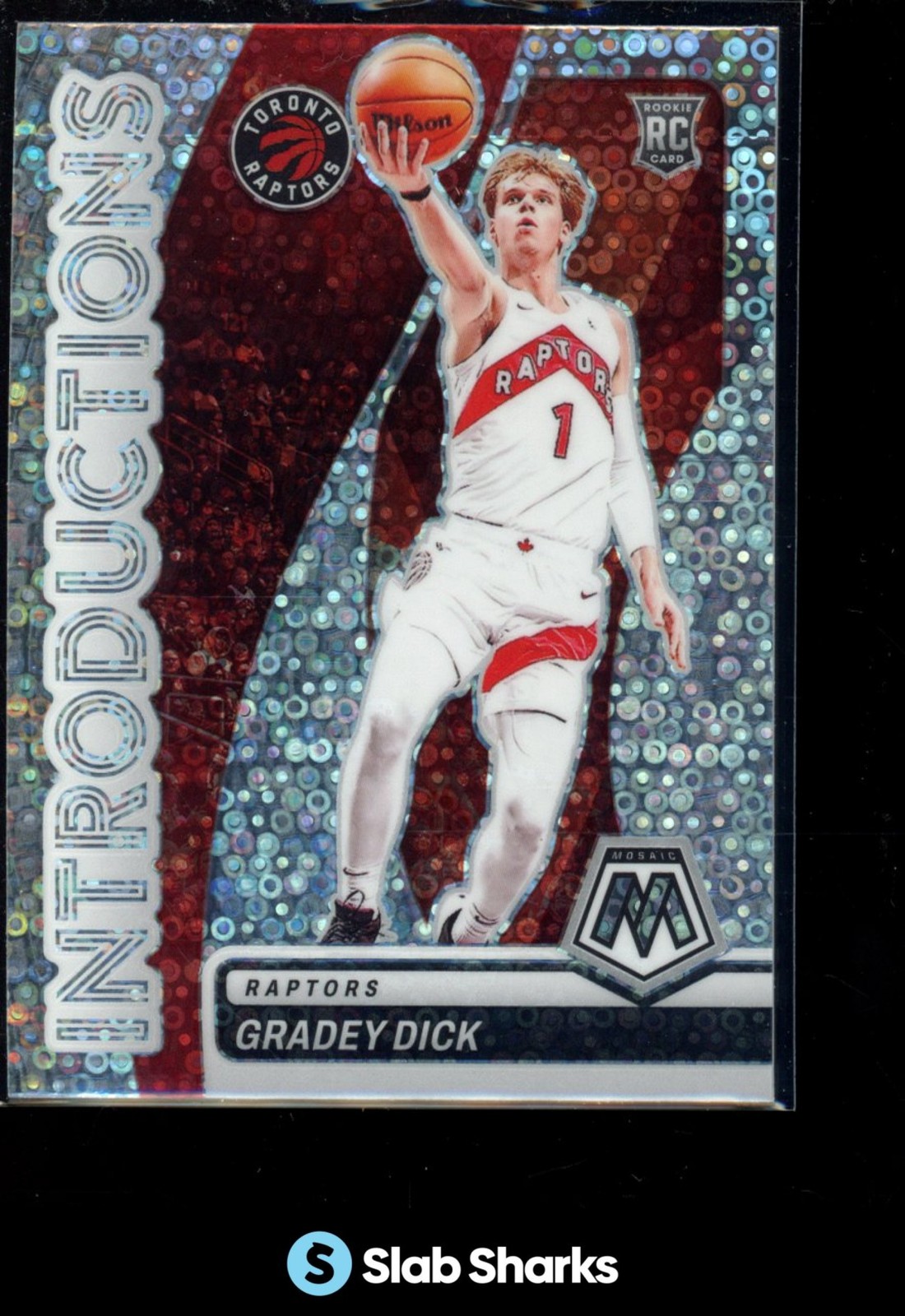 2023 PANINI MOSAIC #6 GRADEY DICK INTRODUCTIONS FAST BREAK RC ROOKIE