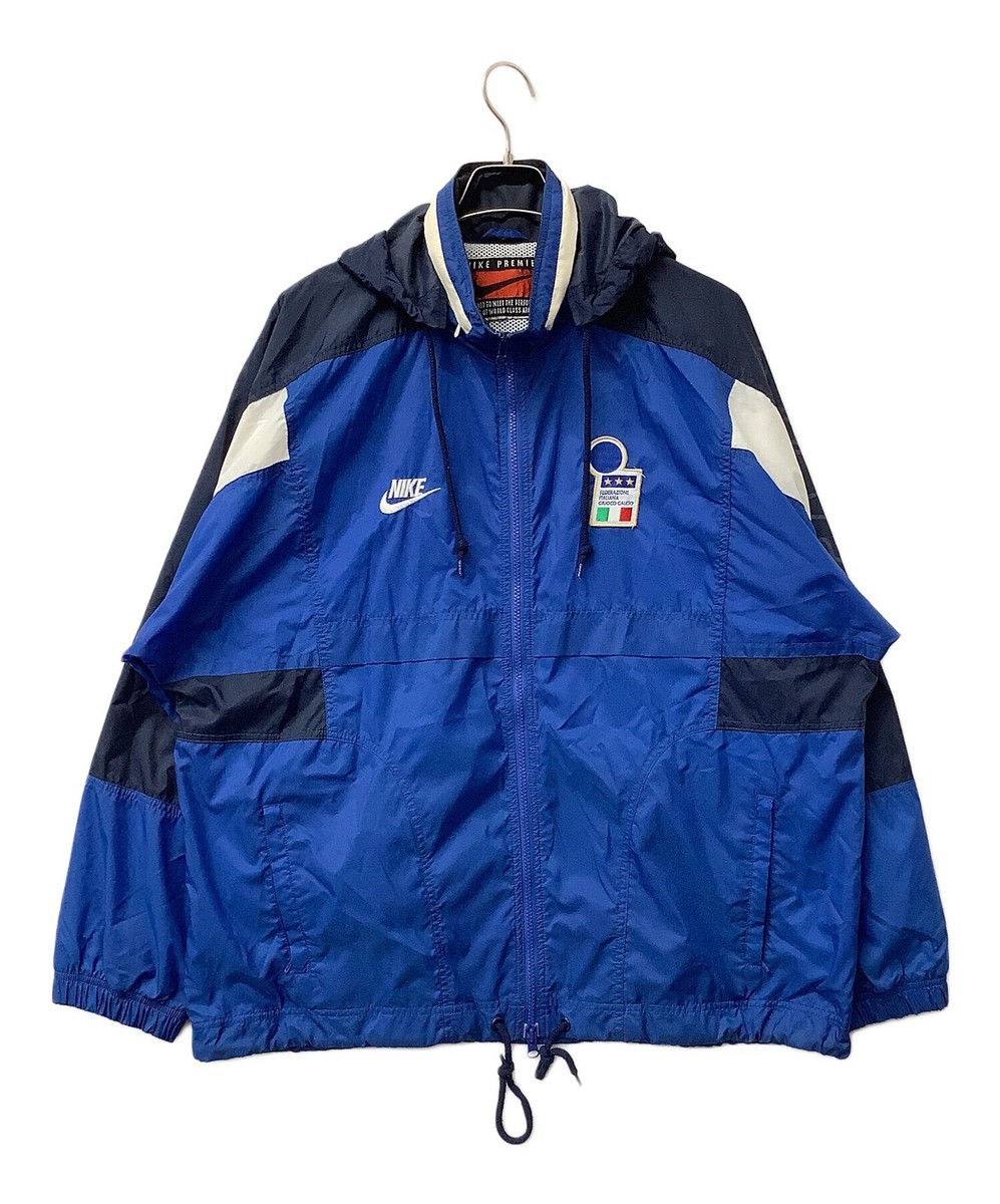 NIKE PREMIER 90's track jacket Size: L Navy x blue Men F6-12